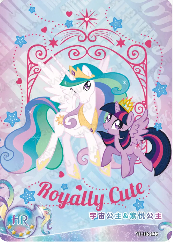 KAYOU My Little Pony L2 HR Card (Moon 4/5/6) (Pull-Rate: 100%)