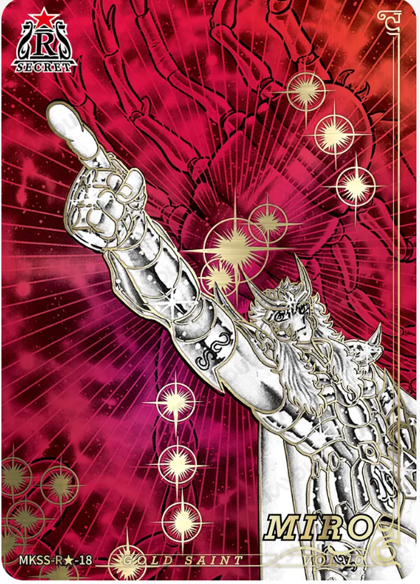 KAYOU Saint Seiya L5 R★ Card (Star 1) (Pull Rate: 0.15%)
