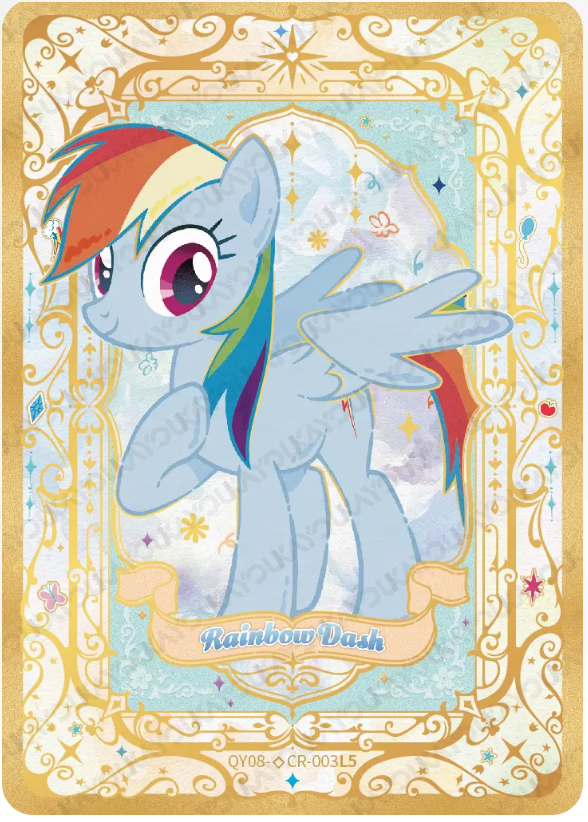 KAYOU My Little Pony L4 CR Card (Shadow 6-8)(Pull-Rate: 0.56%~1.11%)