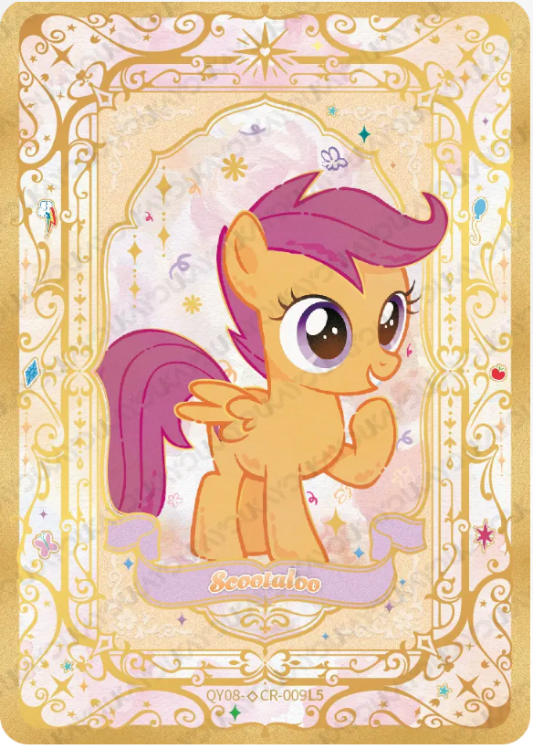 KAYOU My Little Pony L4 CR Card (Shadow 6-8)(Pull-Rate: 0.56%~1.11%)