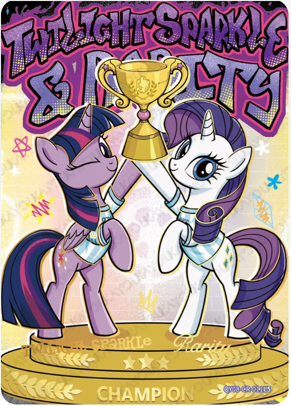 KAYOU My Little Pony L4 CR Card (Shadow 6-8)(Pull-Rate: 0.56%~1.11%)