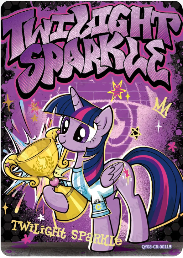 KAYOU My Little Pony L4 CR Card (Shadow 6-8)(Pull-Rate: 0.56%~1.11%)