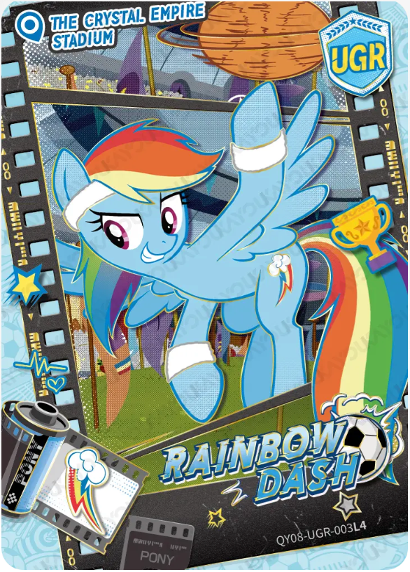 KAYOU My Little Pony L4 UGR Card (Shadow 5/6/7/8)(Pull-Rate: 1.67%~2.22%)