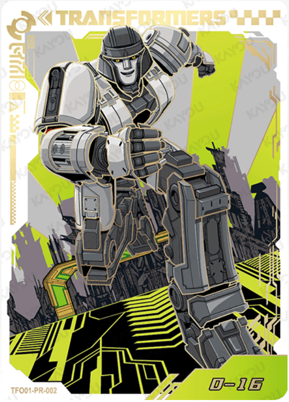 KAYOU Transformers Promo Card