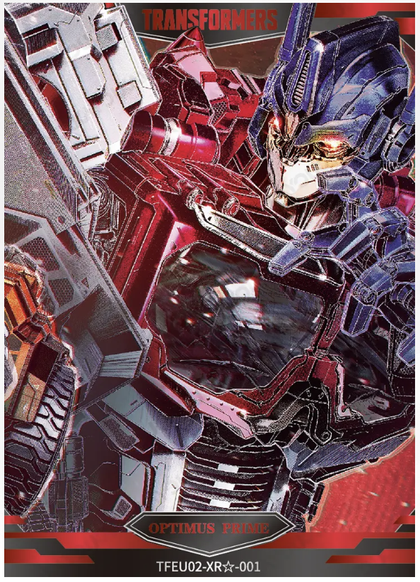 KAYOU Transformers L5 XR Card (Pull Rate: 0.009%~0.926%)