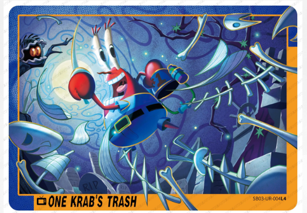 KAYOU SpongeBob L4 UR Card (Pull Rate: 6.54%~17.09%)