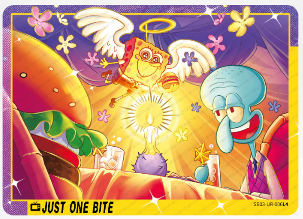KAYOU SpongeBob L4 UR Card (Pull Rate: 6.54%~17.09%)