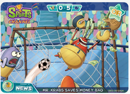 KAYOU SpongeBob L4 OR Card (Pull Rate: 1.67%~3.75%)