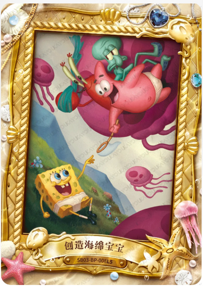 KAYOU SpongeBob L5 BP Card (Pull Rate: 0.26%~0.41%)
