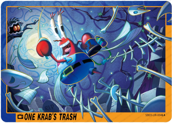 KAYOU SpongeBob L4 UR Card (Pull Rate: 6.54%~17.09%)