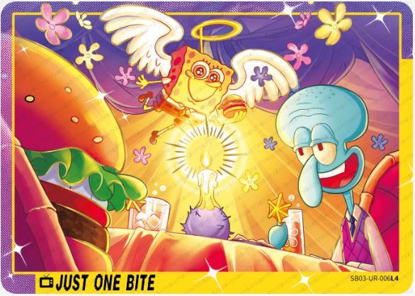 KAYOU SpongeBob L4 UR Card (Pull Rate: 6.54%~17.09%)