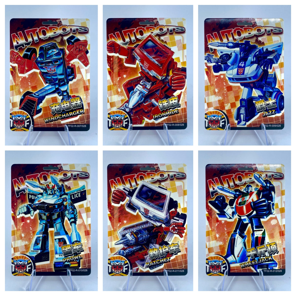 KAYOU Transformers $2 Pack - Wave 2 - R Set (001 - 028)