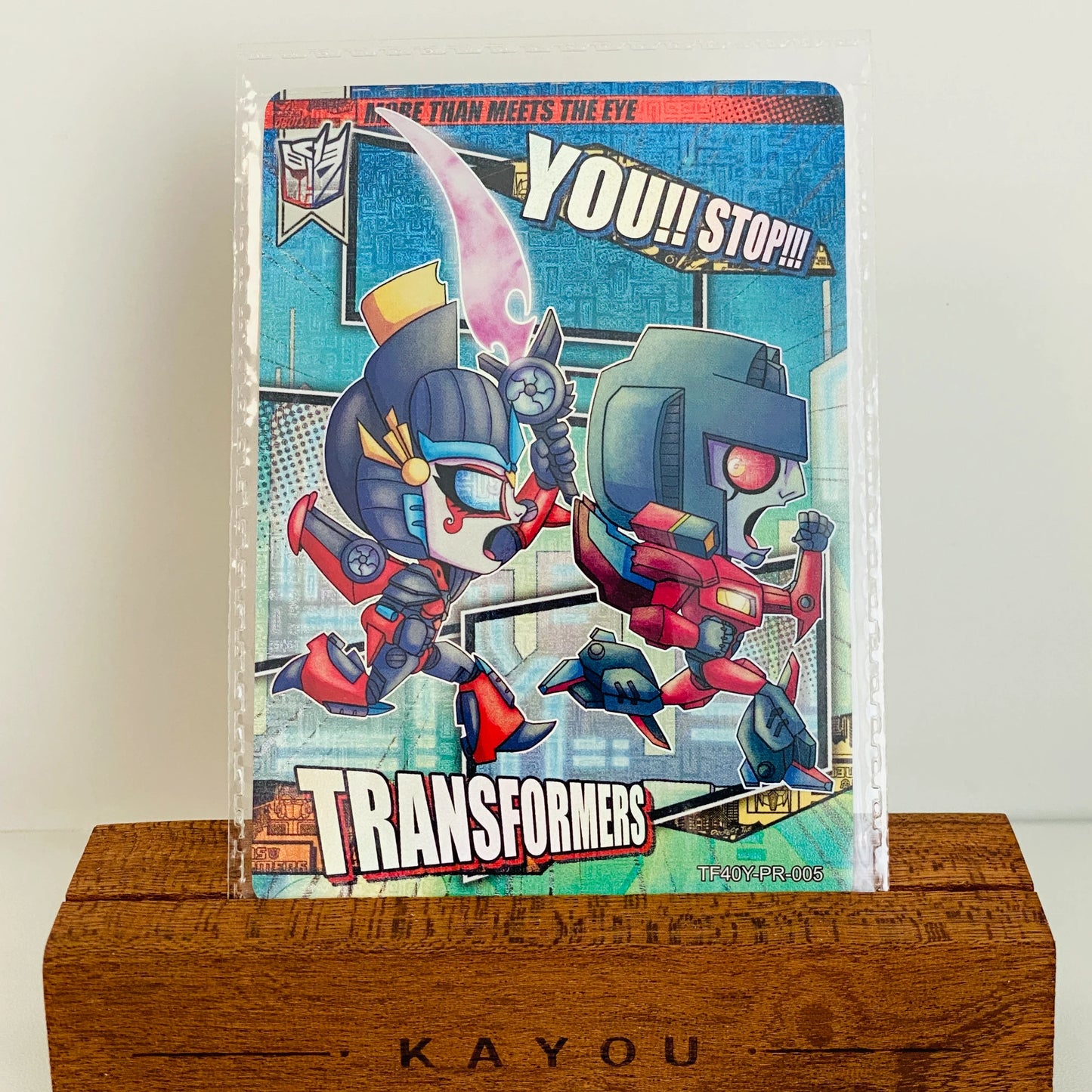 KAYOU Transformers Promo Card