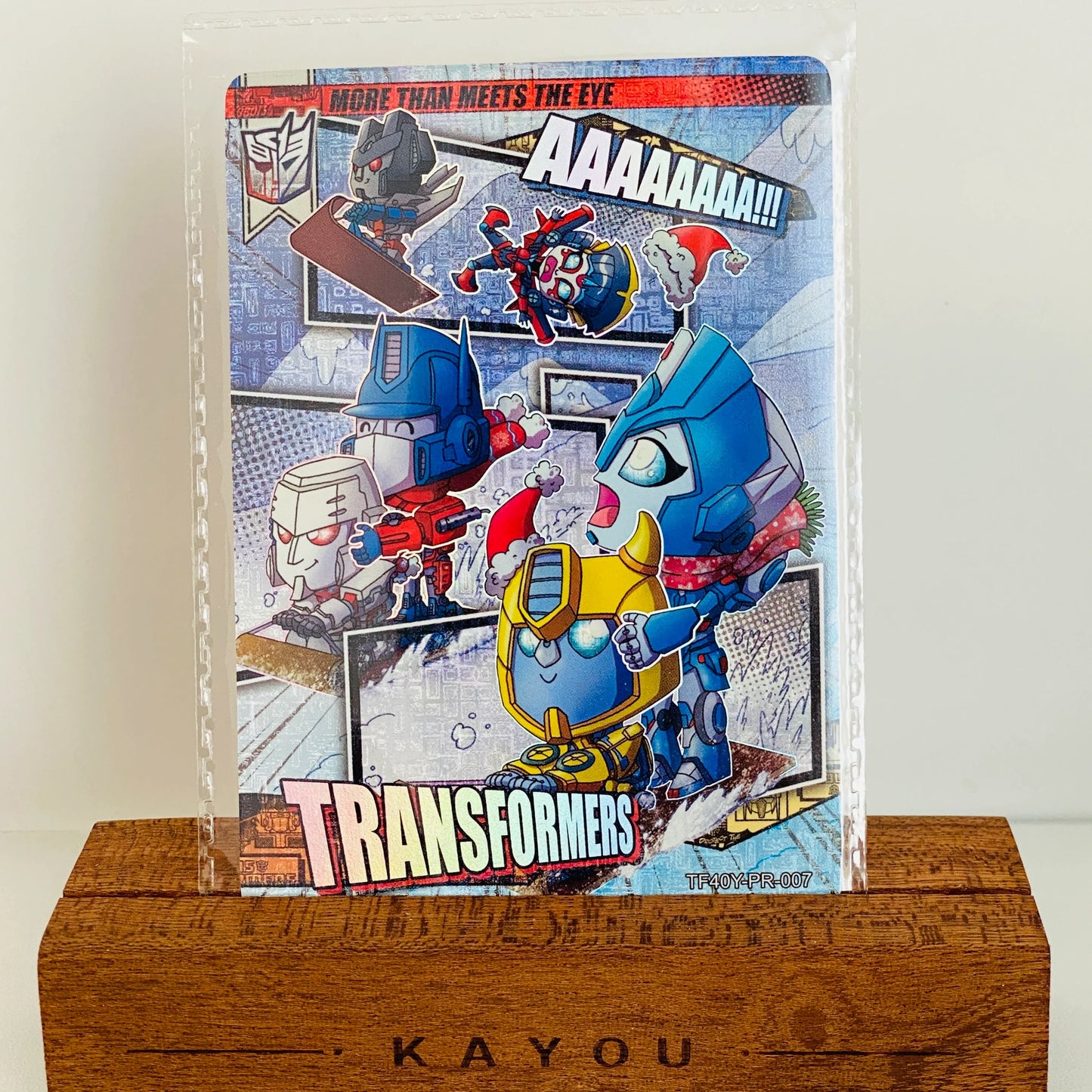 KAYOU Transformers Promo Card