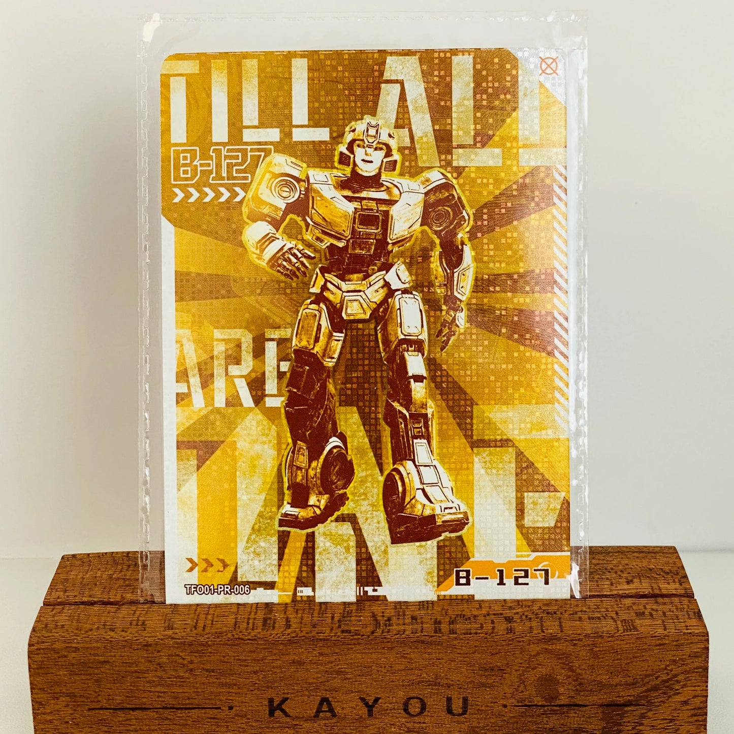KAYOU Transformers Promo Card