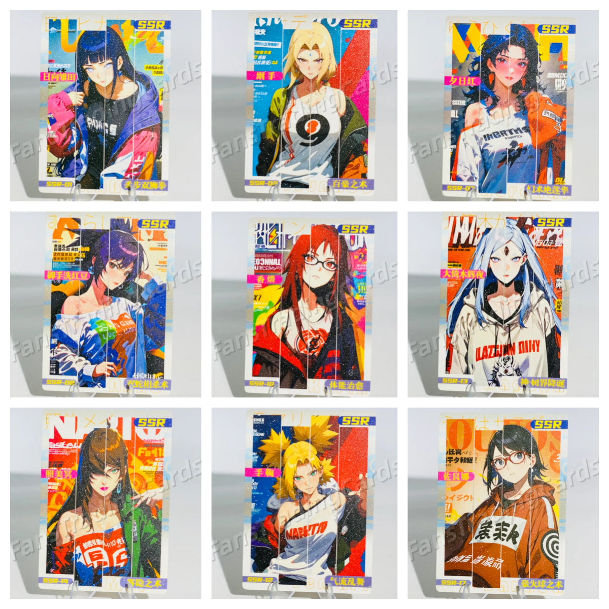 YingKa Naruto L2/L1 Card Set