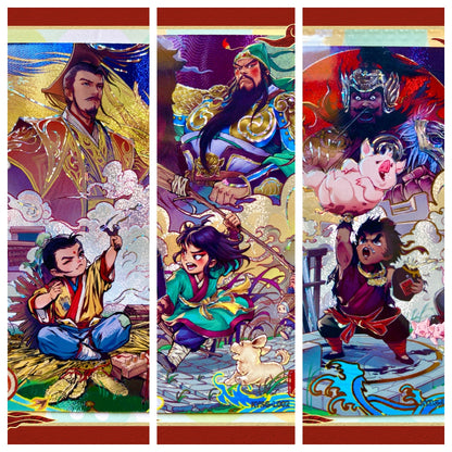 KAYOU Three Kingdoms Collection - Wave 1 - Fleeting Legendary Set (001-003)